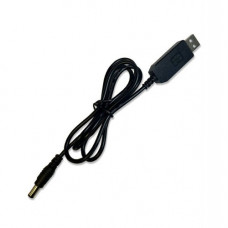 Перехідник USB 5v - DC 12v 12W штекер 5.5×2.5 для живлення LED 12Вольт від Power Bank