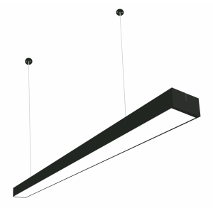 Лінійні світильники підвісні 54W 6500K із змінною потужністю 18/36/54 метал чорний