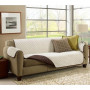 Покрывало стеганое двустороннее Couch Coat на диван из водонепроницаемой ткани 172*142 см + подлокотники по 50 см - фото №5