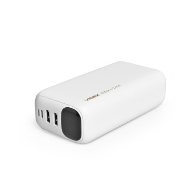 Повербанк быстрой зарядки 30000mAh 22.5W USB-A и USB-C белый