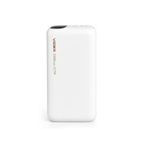 Повербанк быстрой зарядки 30000mAh 22.5W USB-A и USB-C белый