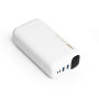 Повербанк быстрой зарядки 30000mAh 22.5W USB-A и USB-C белый - фото №4