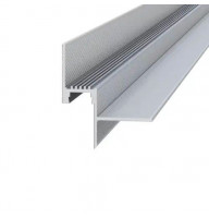 Алюминиевый профиль теневого шва 18мм под гипсокартон LST18 для подсветки Led Story 18мм, 3м (цена 1м)