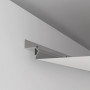 Профіль тіньового шва для натяжної стелі з каналом для LED-підсвічування 3 м неанодований (ціна 1м) - фото №3