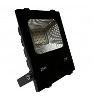 Прожектор світлодіодний 20W 5000K 12-24V ALFA LED-STORY