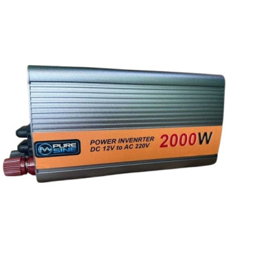 Комплект резервного питания для квартиры 2000Вт с солнечной панелью 120W + инвертор 2000Вт чистый синус + ШИМ 30А и АКБ LiFePO4 12.8V 100Ah 1280Вт