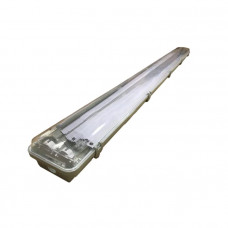 Светильник влагозащищенный IP65 36Вт ДПП 2х36 под 2 LED лампы Т8 1,2м с отражателем