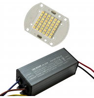 Светодиодная матрица 50W 30-35V 6700Lm PREMIUM комплект з драйвером