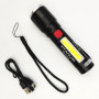 Портативный светодиодный аккумуляторный фонарик Videx Titanum 700Lm 6500K IPX2 TLF-T08 - фото №9