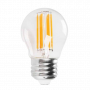 LED лампа філаментна Filament Mini Globe-4 4W Е27 4200К - фото №1