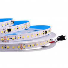Светодиодная LED лента бегущая волна 24V SMD2835 120д.м. IP20 SMART 5500-6000К холодный белый (цена 1 м)