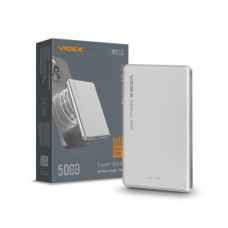 Ультратонкий павербанк 5000mAh с магнитной беспроводной зарядкой 15W и USB-...