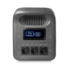 Зарядная станция 1800W с тремя розетками 220В и аккумулятором LiFePO4 1229W...