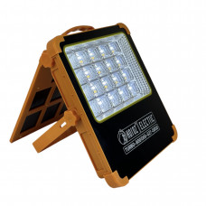 Прожектор на солнечной батарее 800W 2733Lm с power bank, USB-C и сменным цветом свечения 3000-6400К IP44