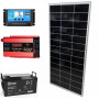 Зарядна станція на сонячній батареї 200W + інвертор 500W (макс 1000W) чистий синус + ШИМ та АКБ 12V 60Ah (780Вт) LED STORY - фото №1