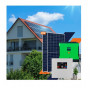 Електростанція для дома сонячна 5kW АКБ 6.7kWh LiFePO4 140Ah Преміум GRID  - фото №1