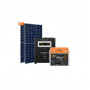 Мини солнечная электростанция для дачи и дома 1.5kW АКБ 2.16kWh LifePO4 100Ah Премиум - фото №2