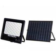 Вуличний прожектор на сонячній батареї 100Вт 6500K IP65 1050Лм з пультом