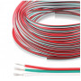 Плоский кабель 3х0,32 мм2 для LED ленты SMD5050/SMD3528 от 5м (цена 1м) - фото №4