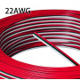 Плоский кабель 3х0,129 мм2 для LED ленты SMD5050/SMD3528 от 5м (цена 1м) - фото №1