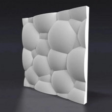Інтер'єрні панелі 3D Бульбашки 500x500x30мм