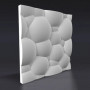 Интерьерные 3D панели 500x500x35мм Пузыри - фото №1