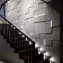 Гипсовые 3D LED панели 400x400x10мм Квадраты - фото №2