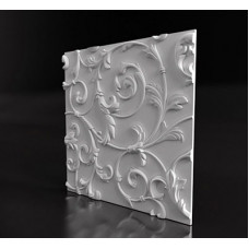 Гіпсові 3D панелі 500x500x25мм Орнамент