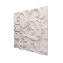 Інтер'єрні 3D панелі 500х500х20мм Рослинний орнамент - фото №1