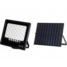 Led прожектор на солнечной батарее 50Вт 6500K IP65 550Лм с пультом