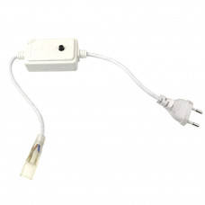 Адаптер питания для LED ленты 6 mm 220V 48-2835, IP65 +коннектор 2 pin