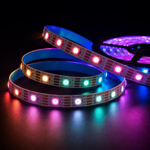 Адресная лента 12V WS2815 SMD 5050 60 д.м. IP20 смарт Led-Story Standart (цена 1м)