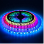 Адресная светодиодная лента RGB SMD 5050 12V 60 д.м. 3LED IP20 WS2811 PIXEL черная подложка (цена 1м) - фото №2
