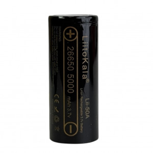 Аккумулятор LiitoKala Lii-50A Li-ion 26650 5000mAh 3.7V 15A