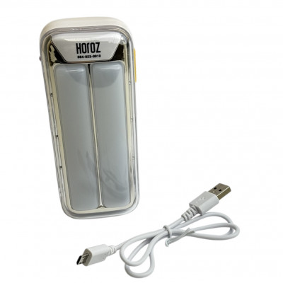 Акумуляторний ліхтар 10Вт 430Лм 7000К, 9000К білий холодний з microUSB