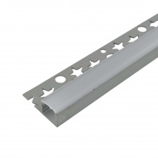 Алюминиевый профиль боковой с матовым рассеивателем 3м (цена 1м)