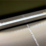 Алюмінієвий плінтус з LED підсвічуванням LSP601 60×10 бiлий 2м ( ціна 1м ) - фото №6