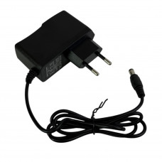 Блок питания 12В 12Вт 1А ІР20 розеточный штекер 2,1х5,5 мм