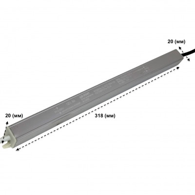 Блок живлення 12V 6A 72W ультратонкого типу IP20 LED STORY Premium