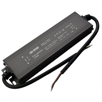 Блок живлення для лед стрічки 24В 100Вт 8.3А IP67 гермет LED STORY Profi