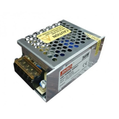 Блок живлення для лед стрічки 12В 36W 3А IP20 Jinbo PREMIUM