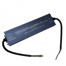 Блок питания 12В 300Вт 25А Герметичный, ультратонкий