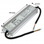 Блок питания 200Вт 12V 16,6A IP67 влагозащищенный LED STORY Profi - фото №2