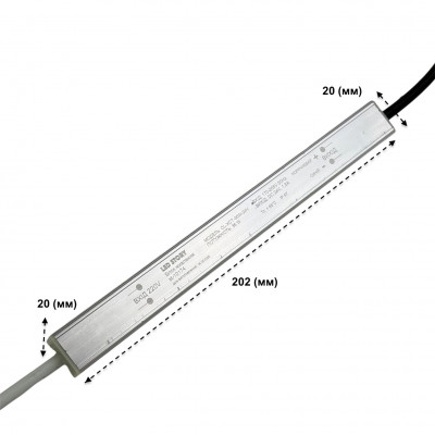 Блок живлення 24V 36W компактний IP67 герметичний LED STORY Profi