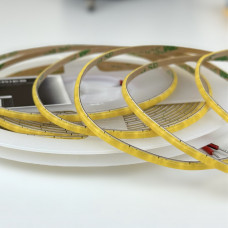 COB стрічка світлодіодна 3 мм вузька 400 д.м. 12V IP20 6W 510Lm 5500K продаж бобінами 5м (ціна 1м)