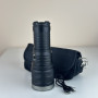 Дальнобойный фонарь AK138 LED PM60-TG с чехлом 4х18650 Power Bank индикация заряда Type-C Zoom - фото №2