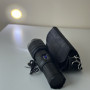 Дальнобойный фонарь AK138 LED PM60-TG с чехлом 4х18650 Power Bank индикация заряда Type-C Zoom - фото №3