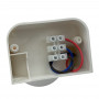Датчик руху Led-Story 1200W 5A IP44 з регулюванням білий - фото №2