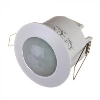 Датчик движения потолочный  360° 1200 Вт Led-Story Белый врезной