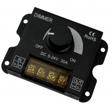 Димер для світлодіодної стрічки 30А 12-24V IP20 ручне управління